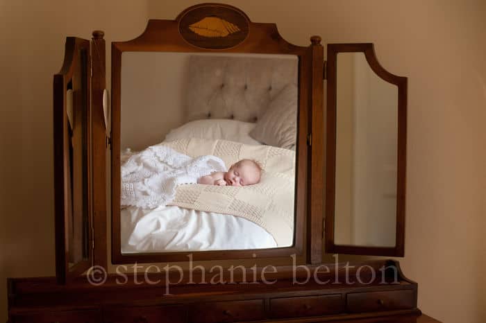 Newborn portrait in Kimpton