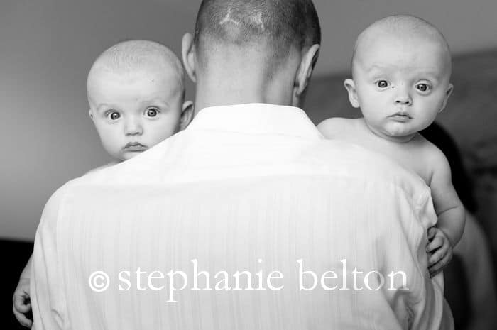 Twin baby photographer in Harpenden