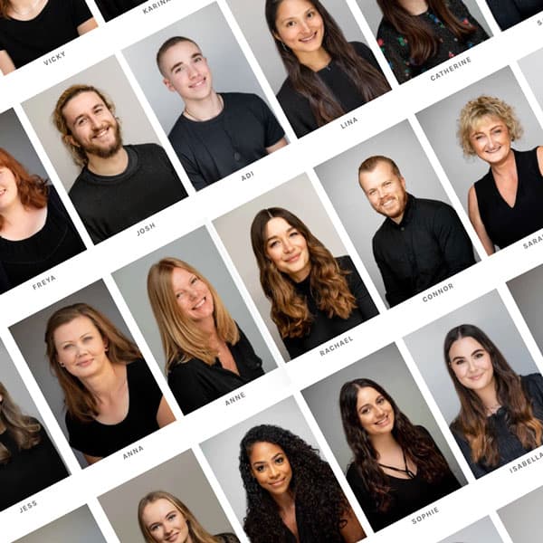 Staff headshots meet the team